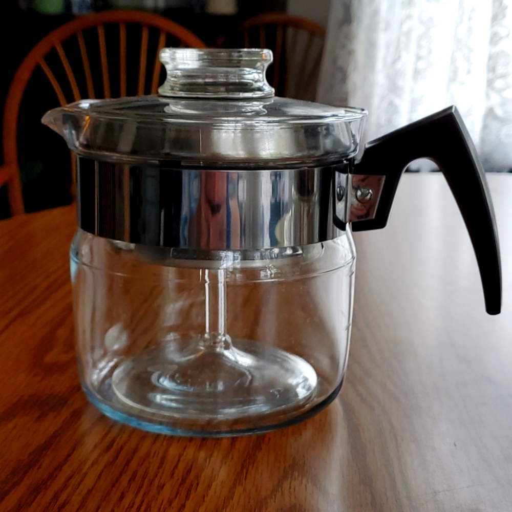 Pyrex coffee pot